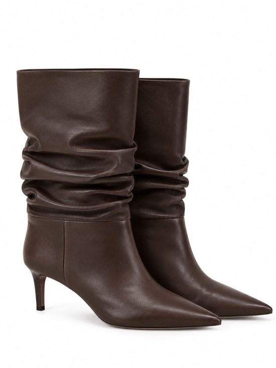 Paris Texas Shoes - PARIS TEXAS Cuoio Slouchy Boot Genuine Leather Size 38